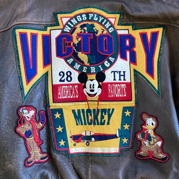 Vintage Disney Leather jacket - Picture 1 of 16